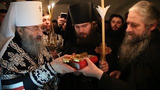 Проповідь Предстоятеля УПЦ після чернечого постригу