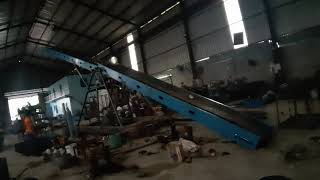 Băng tải nâng hạ cánh bướm hai đầu. Di động .0936333530