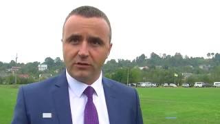 Відкриття стадіону в селі Чорнолізці