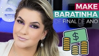 MAKE BARATINHA DE FINAL DE ANO POR ALICE SALAZAR