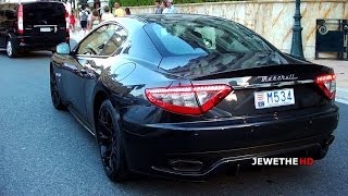 Maserati GranTurismo's RUMBLING Around Monaco! Lovely Sounds! (1080p Full HD)