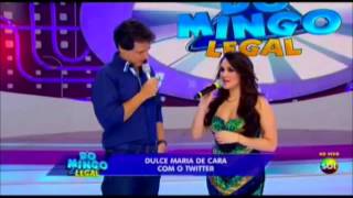 Domingo Legal Dulce Maria Parte 1 09/12/2012 FÃS BALLET DO SBT I
