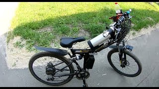 Весенние покатушки на электровелосипеде