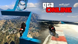 Потный мотоскиллтест с ужасными волнами! - Мотоскиллтест на Bati 801 в GTA Online