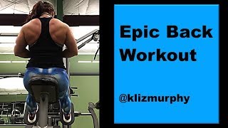 Kayla Murphy IFBB Pro Back Workout
