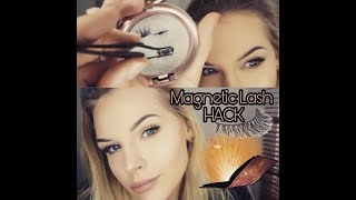 Easiest way to apply magnetic eyelashes -  you must try this magnetic eyelashes trick
