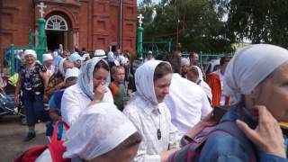 выход из Курумоча (крестный ход Самара - Ташла 2016)