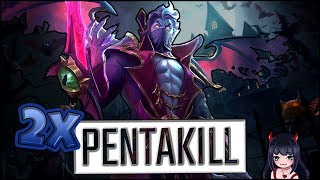 NOT ONE, BUT TWO KASSADIN PENTAKILLS /w RatIRL | YamatosDeath1 Highlights