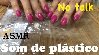 ASMR ? Som de plástico /  plastic sound “vídeo para relaxar e dar sono” NO TALK