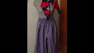 Как сшить шорты на резинке