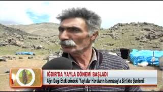 IĞDIR'DA YAYLA DÖNEMİ BAŞLADI 27.04.2012