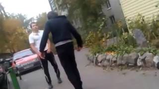 Без правил! Реальная драка на улице. Новое видео 2017. Онлайн Массовая) драка
