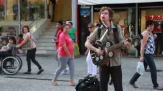 Curitiba 041 - Artistas de rua (Mr. Orkester Norway)