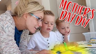 KIDS MAKE CUTE and SIMPLE DIY MOTHER'S DAY GIFT! | Ellie And Jared