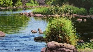 #19 How To Paint Fast Flowing Water