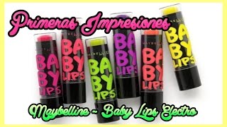 * Primeras Impresiones: Maybelline ~ Baby Lips Electro *