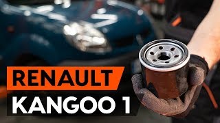 Jak wymienić filtr oleju i oleje silnikowe w RENAULT KANGOO 1 (KC) [TUTORIAL AUTODOC]
