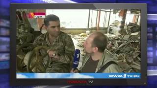 В пригородах Дамаска снайперы сирийской армии ведут огонь по позициям боевиков