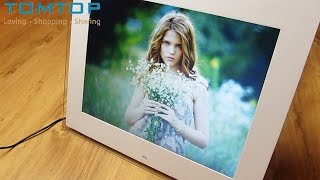 Классная Цифровая фото рамка 14" с сайта TOMTOP.COM