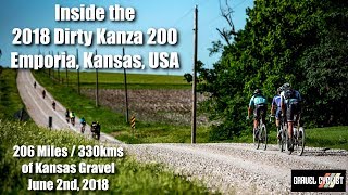 Inside the 2018 Dirty Kanza 200 Gravel Race inc. Jens Voigt & Sven Nys! - Emporia, Kansas, USA