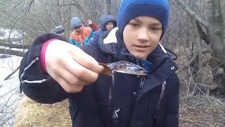 Река Артёмовка 7 апреля 2018 г. Приморский край.