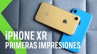 iPhone XR, Primeras impresiones: una ÚNICA CÁMARA y muchos COLORES