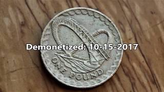 1 Pound Elizabeth II Gateshead Millennium Bridge 2007 United Kingdom