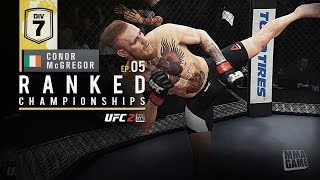 CONOR McGREGOR vs NATE DIAZ | UFC 2 RANKED DIVISION 7 ONLINE TIPS and Tricks Commentary ep.05