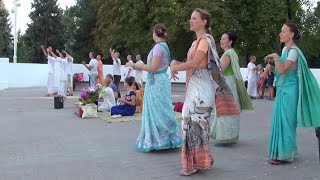 Харинама на театральной площади, 16 августа 2014 года