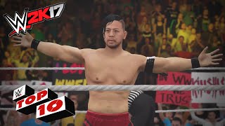 Monstrous Middle Rope Attacks!: WWE 2K17 Top 10