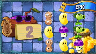 Plants vs Zombies 2 - Epic Quest: Beghouled Blitz! - Stage 2 | No Premium [4K 60FPS]
