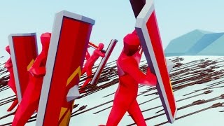 СИМУЛЯТОР ЭПИЧНОЙ БИТВЫ! ДА ЧТО ЖЕ ТЫ ТАКОЕ?!? БИТВА С ГИГАНТОМ! TABS