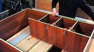 Сборка мебели с самодельной струбциной. Часть 2. Homemade clamp. Rart 2.