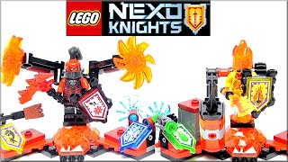 LEGO Nexo Knights Абсолютная сила 70338 Генерал Магмар, 70339 Флама Обзор Лего Нексо Найтс