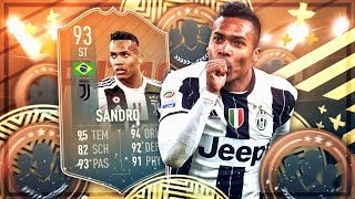 FIFA 19 : ALEX SANDRO FLASHBACK Stürmer SQUAD BUILDER BATTLE ??