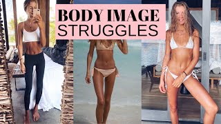 OPENING UP ABOUT MY BODY IMAGE STRUGGLES! // PRESSURE ON BEING SKINNY // HEALTHY, FIT, VEGAN