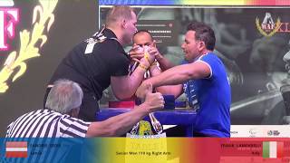 SENIOR MEN 110 KG RIGHT HAND FULL CLASS (World Armwrestling Championship 2019)