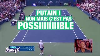 ANGRY TENNIS PLAYERS - US OPEN 2019 - PAIRE, TSONGA ETC.. [QUOTIDIEN TMC]