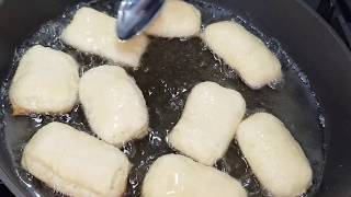 ВКУСНО ЗА КОПЕЙКИ! Пышки на КЕФИРЕ, их Всегда мало ‼