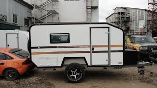Mini off road camper Via Lander trip to Crimea