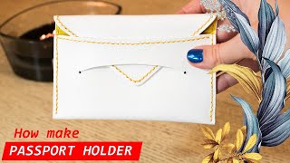 Как сшить PASSPORT HOLDER/Бесплатная выкройка/FREE PDF PATTERN