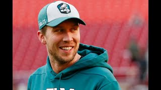 Philadelphia Eagles’ Nick Foles discusses health, Chicago Bears matchup