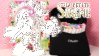 Princesse Disney La Petite Sirène Coloriage Little Mermaid Coloring Book