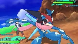 【ポケモン サン・ムーン 体験版】サトシゲッコウガとＺ技がかっこよすぎるｗｗｗ