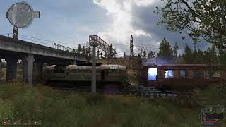S.T.A.L.K.E.R. Связь времён. Тайник альянса у моста. Тело зелёного червяка. Юпитер