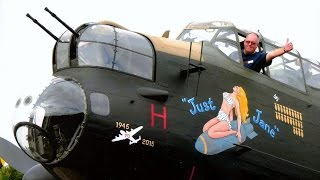 Interior Tour Of Avro Lancaster MK.VII NX611 'Just Jane'