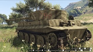 GTA 5 Panzerkampfwagen VI Ausf. E Tiger