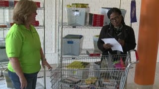 Teachers Shop For Free School Supplies