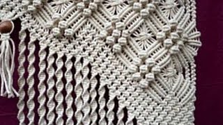 Уроки МАКРАМЕ - образцы работ - 2019 / Lessons macrame / Lessons Makramee