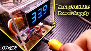 POWER SUPLY VARIABEL (Adjustable Tegangan) !!!